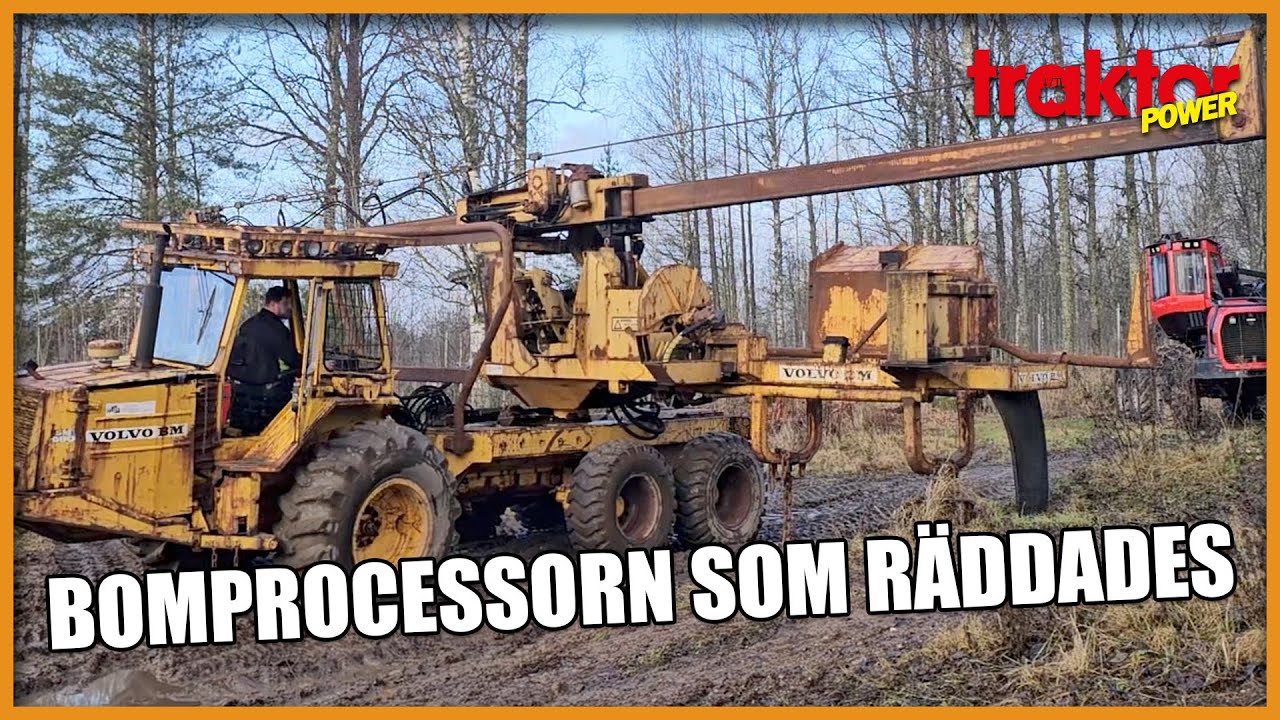 BOMPROCESSOR – En av få kvarvarande i körbart skick i sitt slag