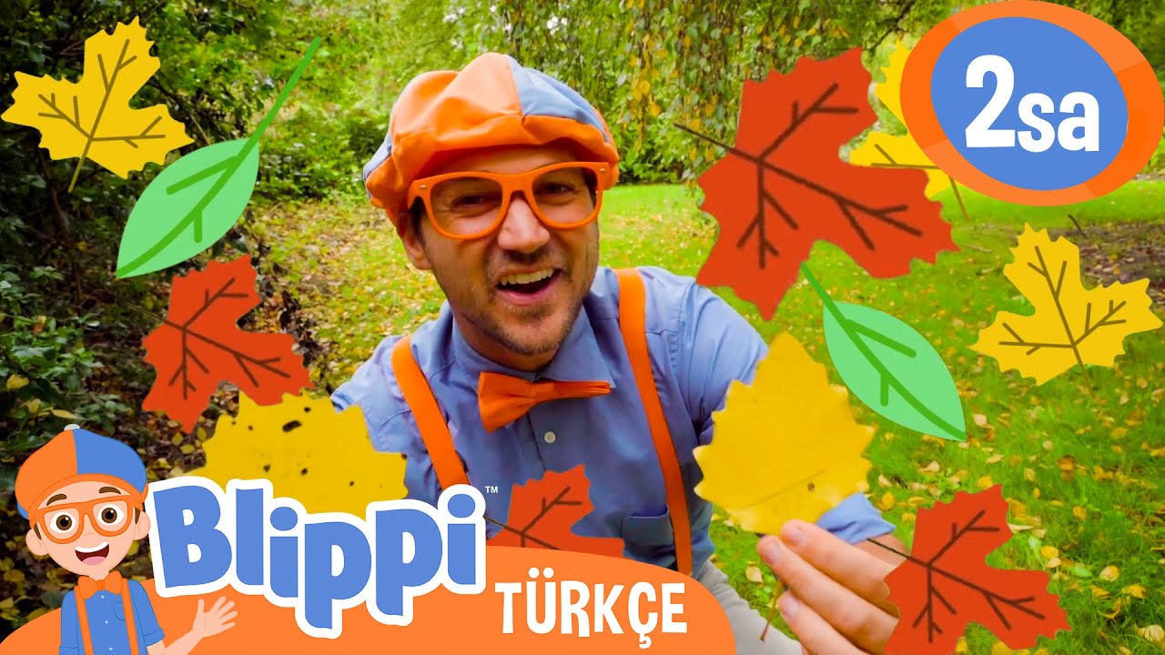 Renkler, Doğa ve Mevsimleri Öğreniyoruz! 🍂 | Blippi Türkçe - Çocuklar için Eğitici Videolar