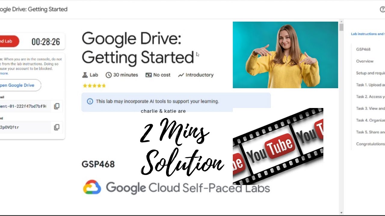 Google Drive: Getting Started [2025] || GSP468 || #latest #qwiklab #new