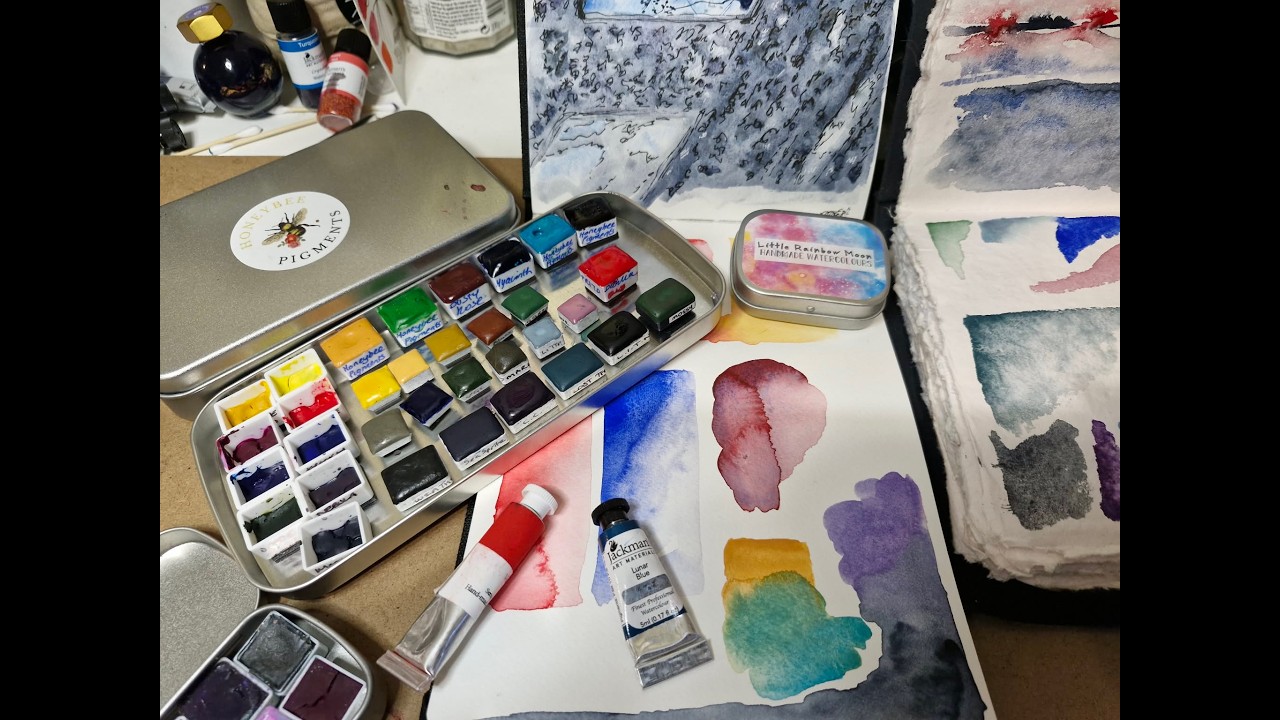 Showcasing UK Made Watercolour