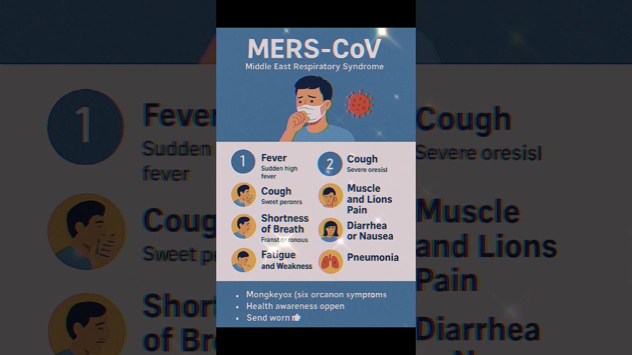 MERS-CoV (Middle East Respiratory Syndrome) 7 Warning Symptoms You Should Never Ignore