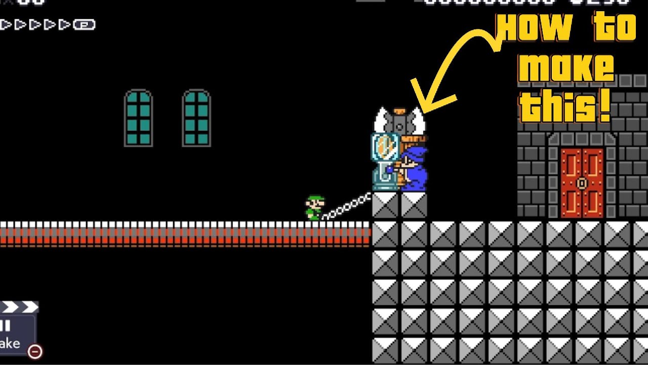 How to Create a Stationary Boss in Super Mario Maker 2