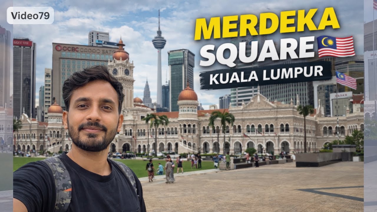 Exploring Merdeka Square Kuala Lumpur | KL Travel Vlog