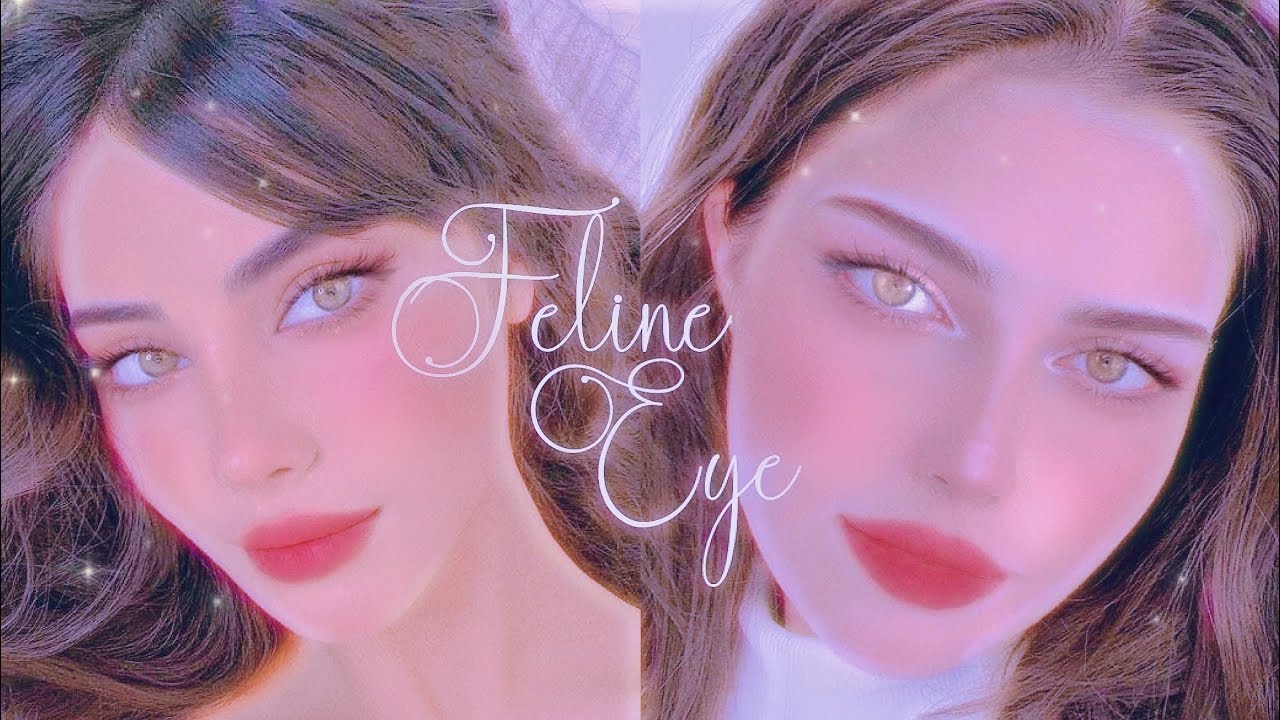 عيون مسحوبة💛فاتحة 💛ساحرة 💛 حواجب السيف 💛 رموش كثيفة وطويلة 💛 نظرات مثيرة 💛 نظر قوي 💛