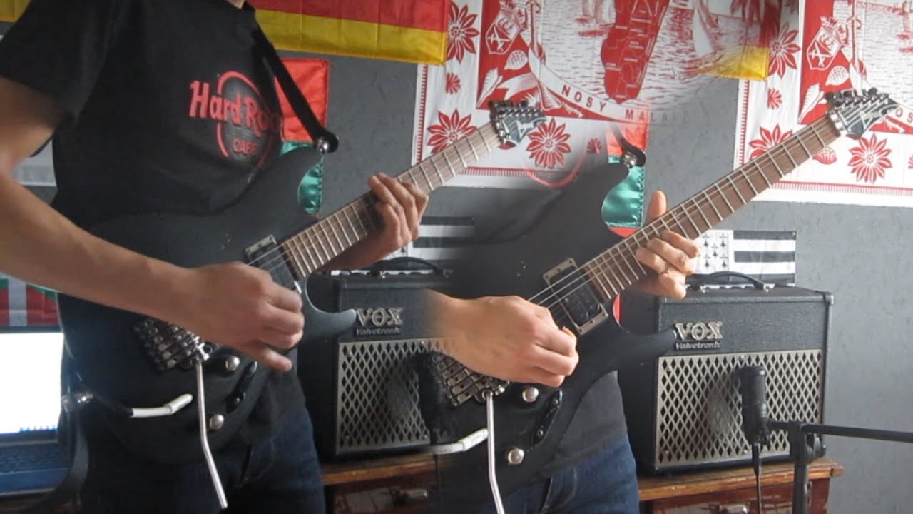 Iron Maiden - Fear of the dark guitar cover