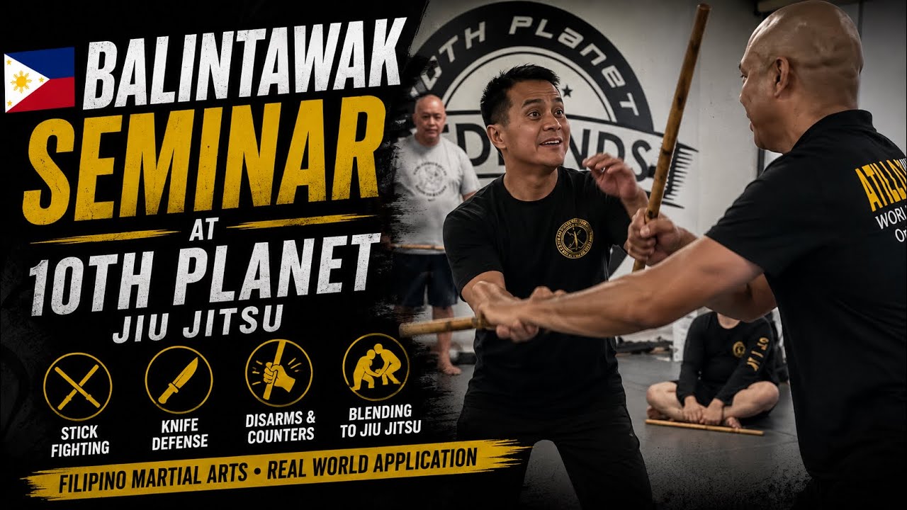 🇵🇭 Balintawak Seminar at 10th Planet Jiu Jitsu #Arnis #Eskrima #Kali #AtilloBalintawak