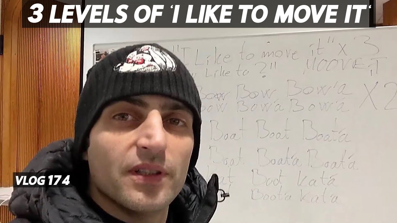 3 levels of 'I like to move it' - Beatbox vlog 174