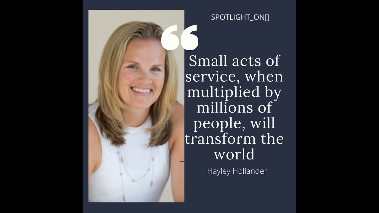 SPOTLIGHT_ON💡: Haley Hollander
