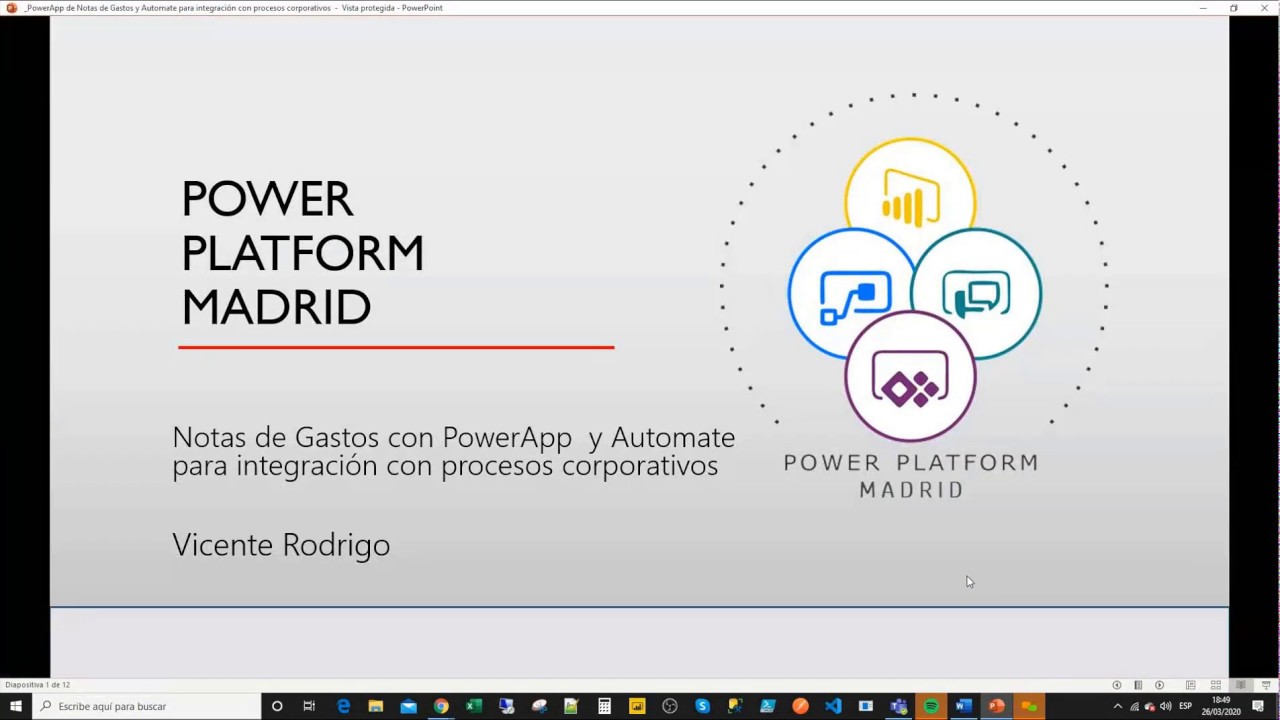 Notas de Gastos con Power Apps y Power Automate - Vicente Rodrigo