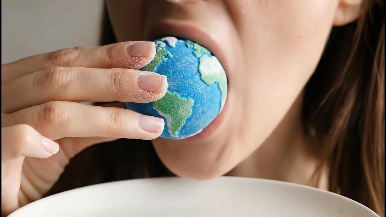 【AI ASMR】いろんな地球を食べる【咀嚼音】#音フェチ#おいしい
