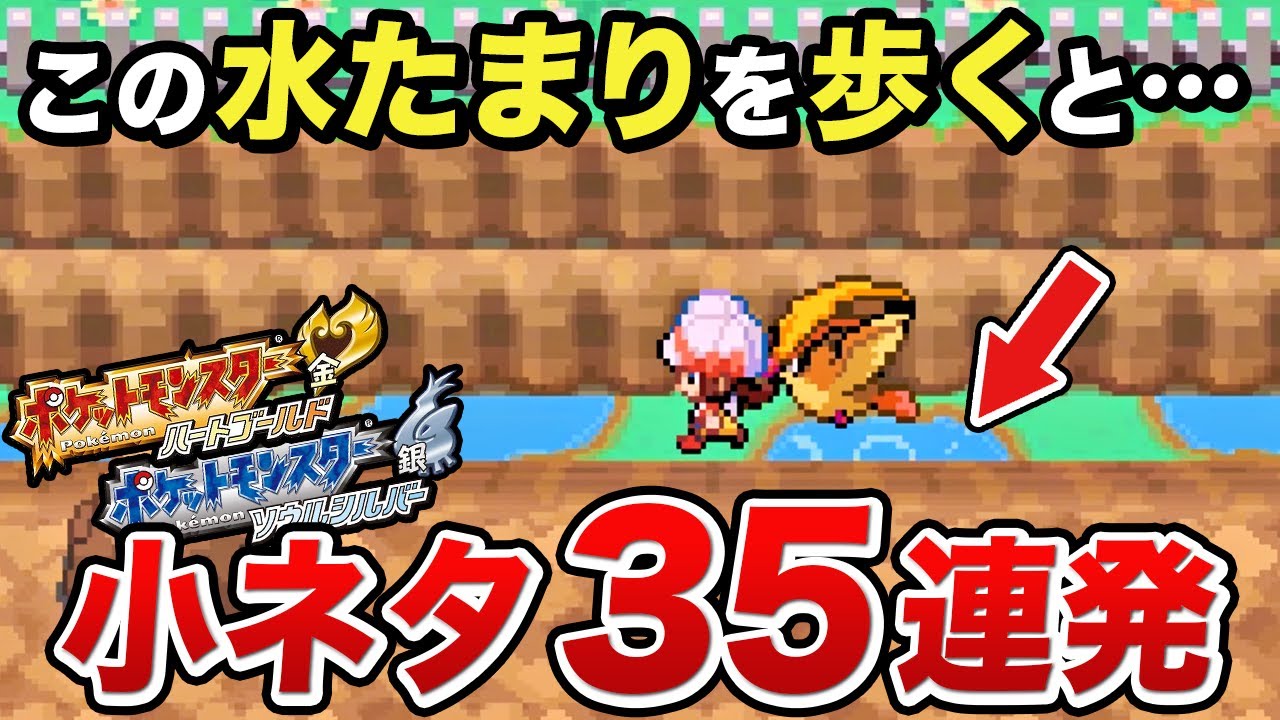 【HGSS】全部知ってたら廃人！9割が知らない衝撃の小ネタ35選＋α【ポケモン】