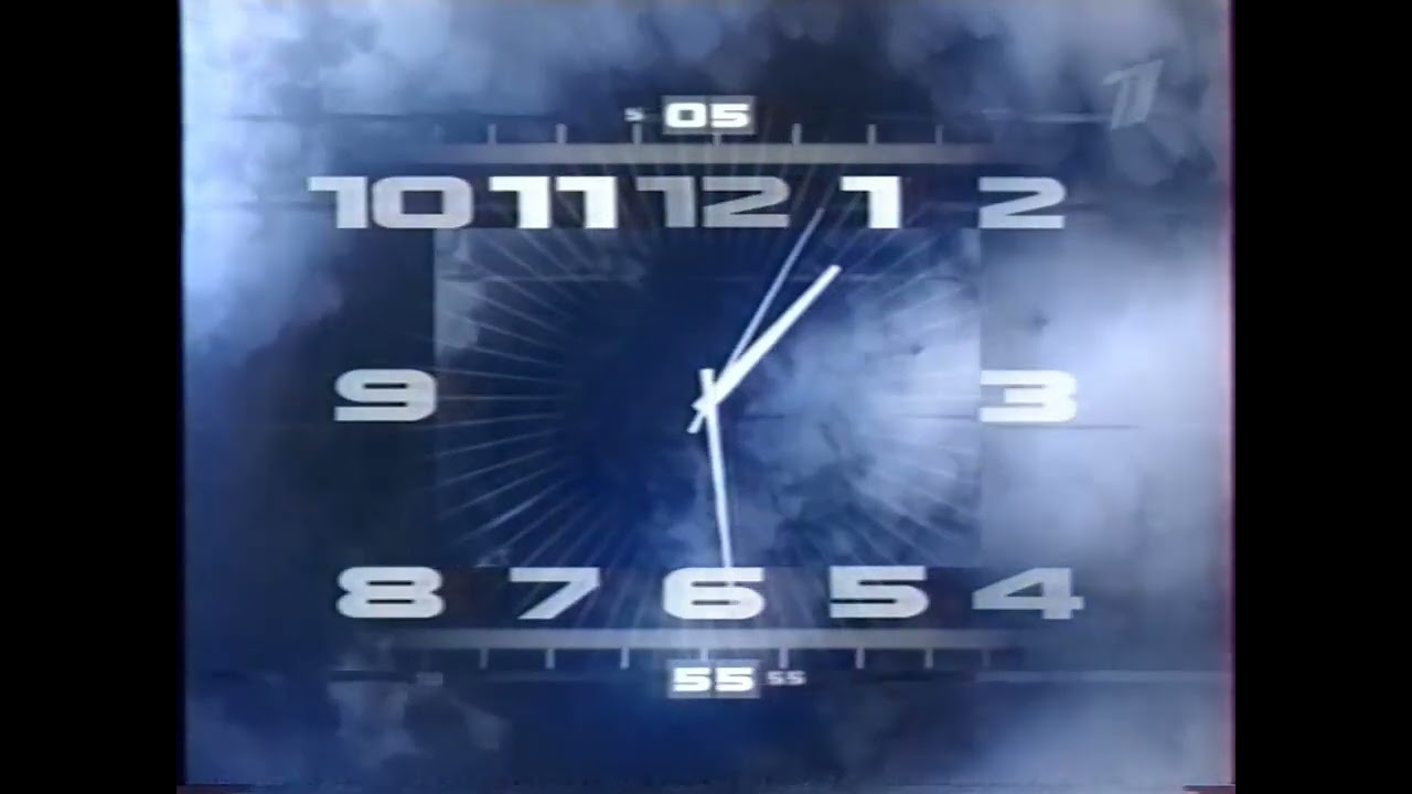Переход на ночное вещание (Первый канал, 26.06.2004)