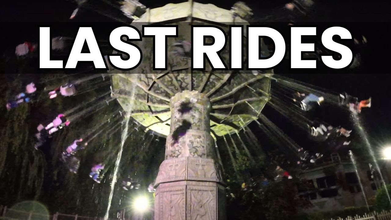 Monkey Swinger NIGHT SOAKING -  FINAL RIDES!