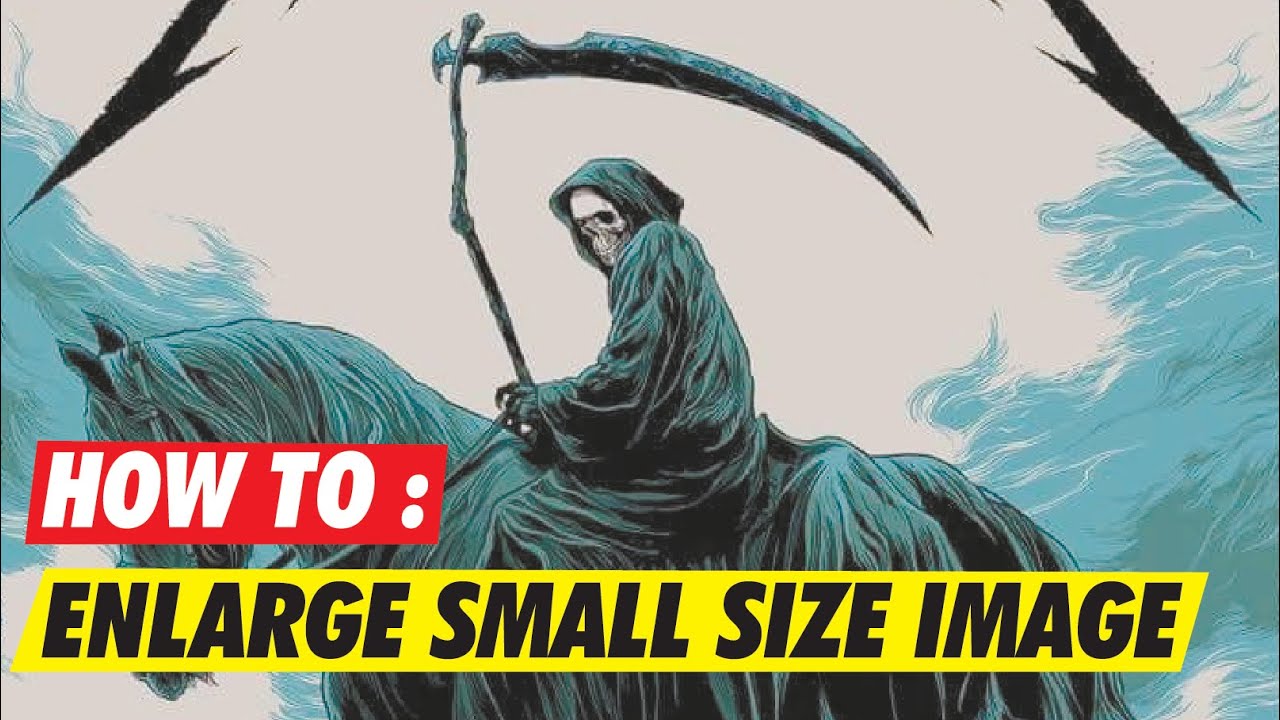HOW TO ENLARGE SMALL SIZE IMAGE. EASIEST WAY TO ENLARGE SMALL SIZE IMAGE OR PICTURE.