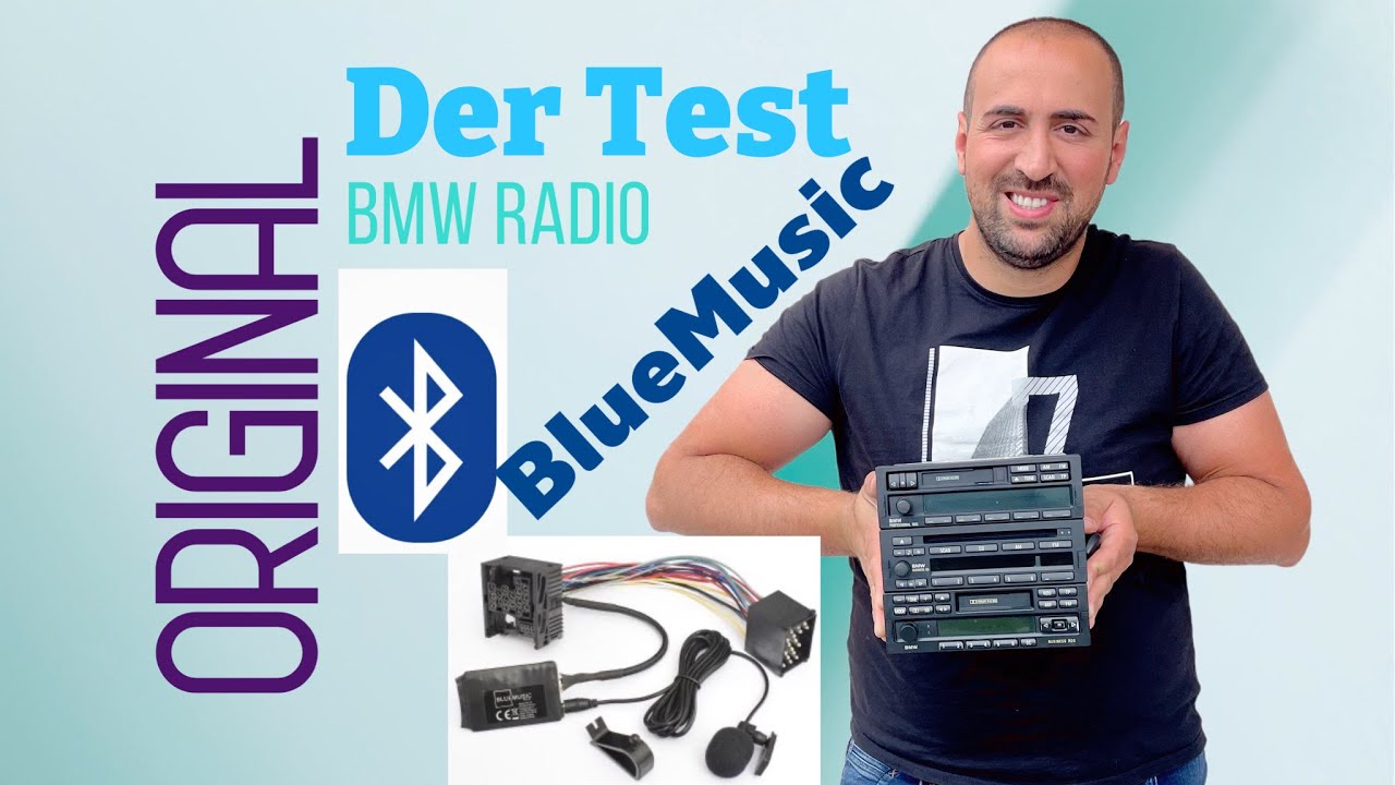 Original Bmw e36 Radio s ⏯️ Bluetooth Musik Adapter ich mache den Test ✅ CD43 Professionall RDS