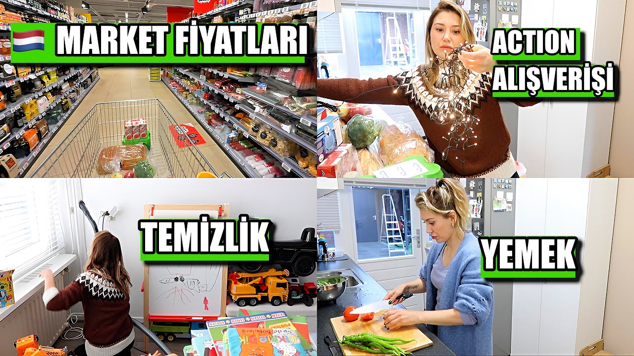 Hollanda Market Fiyatları & Action Alışverişi | Bah&ccedil;emde S&uuml;rpriz Misafirler!