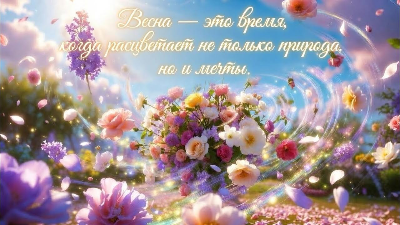 Танец весенних цветов | Весёлая весенняя песня о радости и счастье
