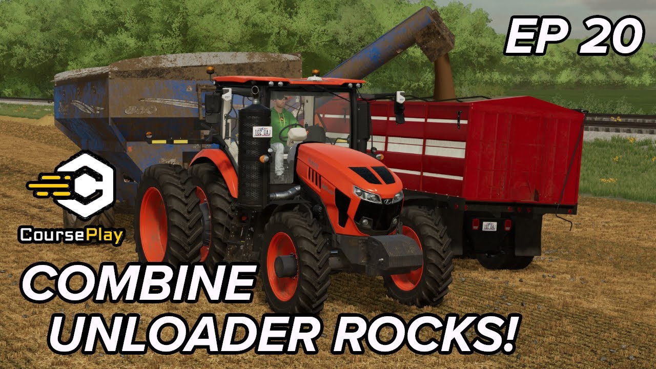 The Courseplay Combine Unloader actually works now?!? - Farmville, NC - Episode 20 - FS 22