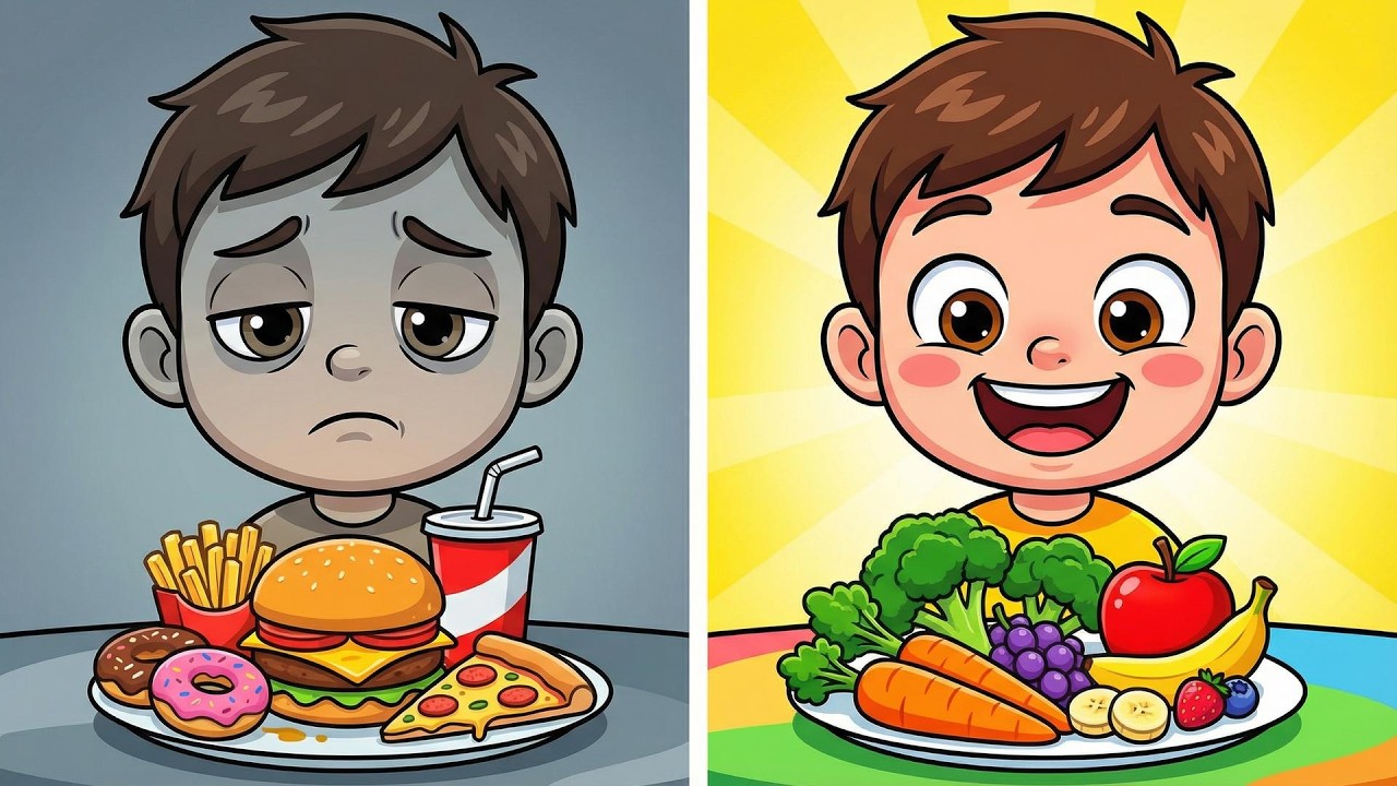 Crunchy Apples vs Candy | Which Makes You Stronger?