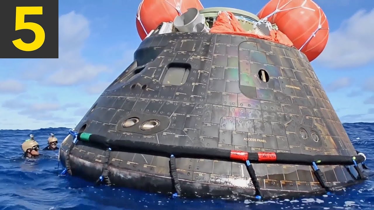 Top 5 Space Capsule Recoveries