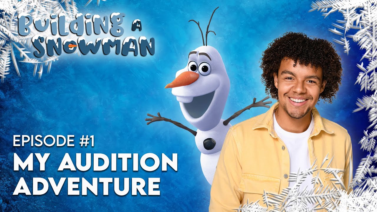 OMG! I'M GONNA PLAY OLAF IN FROZEN! | Building A Snowman #1