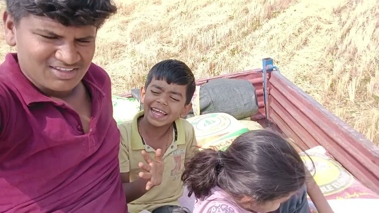 आपले गहू आज आणले घरी🤑🌍🏠