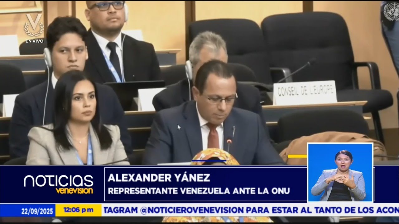 ¡Tensión en la ONU! el gobierno venezolano rechaza informe sobre DDHH