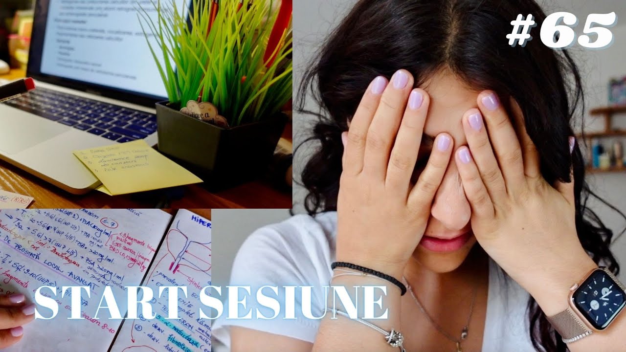 organizare înainte de sesiune pentru un învățat eficient și sănătos | medicină vlog