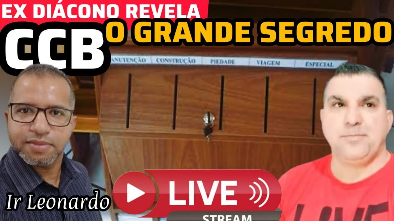 CCB- EX DIACONO LEONARDO CONTADO SUA HISTORIA DENTRO DA CCB,CONHEÇA BASTIDORES DA OBRA DA PIEDADE.