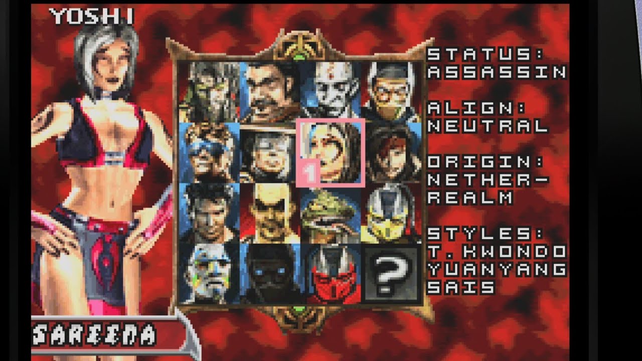 Mortal Kombat Tournament Edition - Gameplay