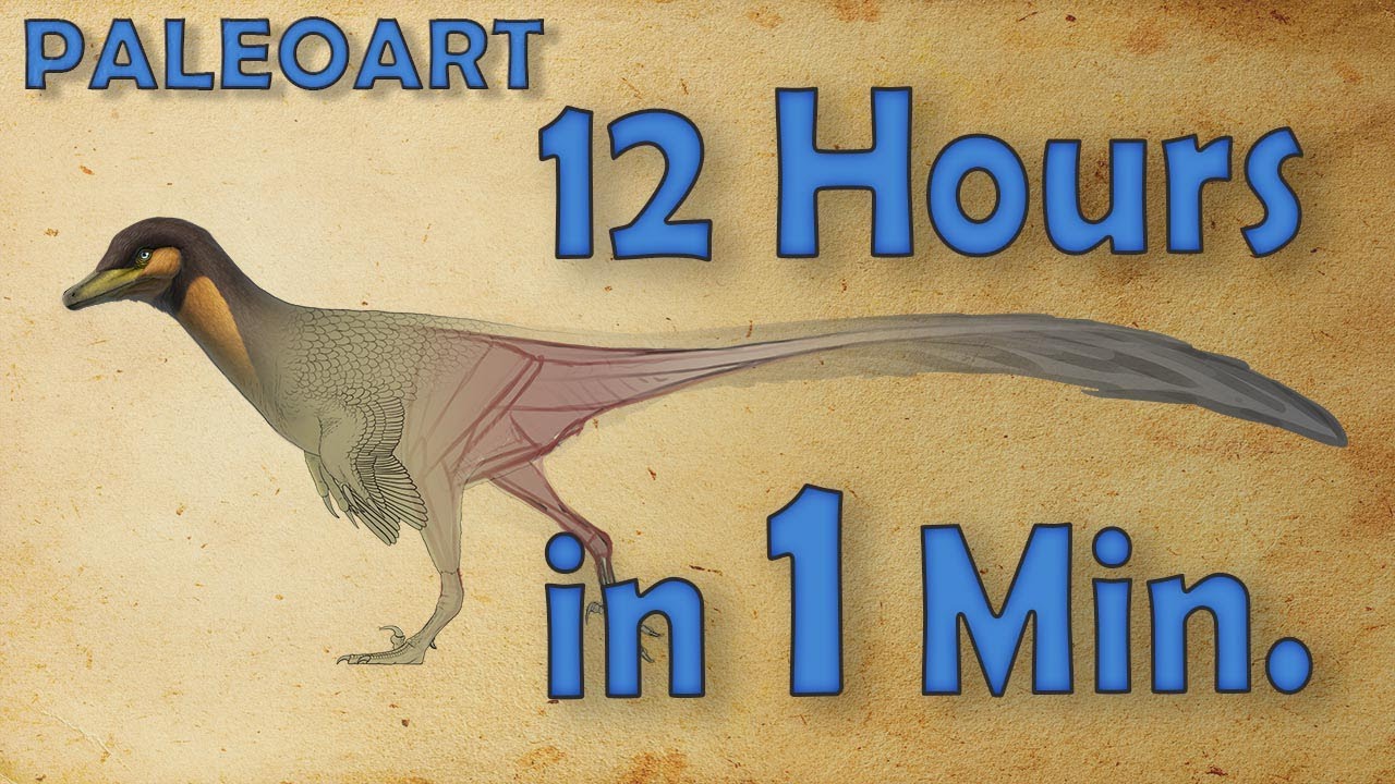 12 Hours of Paleoart in 1 (ish) minute