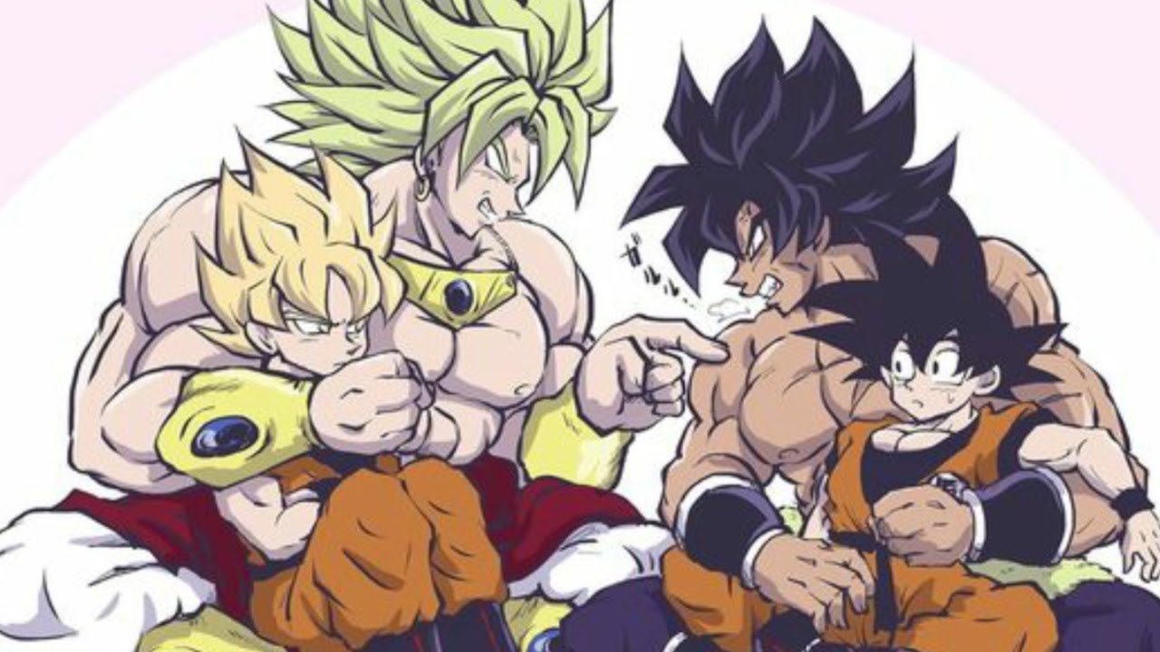 The Broly's Argue over Kakarot! DBZ Comic Dub!