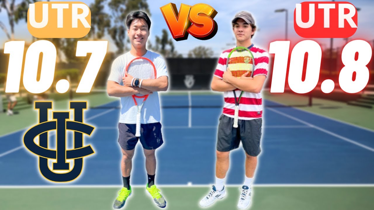 10,7 UTR против 10,8 UTR | Товарищи по теннисной команде UCI