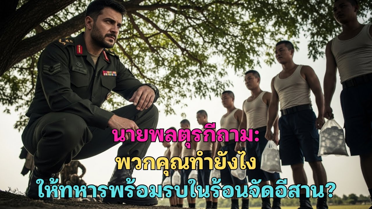 นายพลตุรกีถาม: พวกคุณทำยังไงให้ทหารพร้อมรบในร้อนจัดอีสาน?