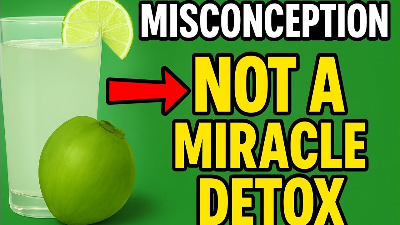 Stop the hype: coconut water with lime