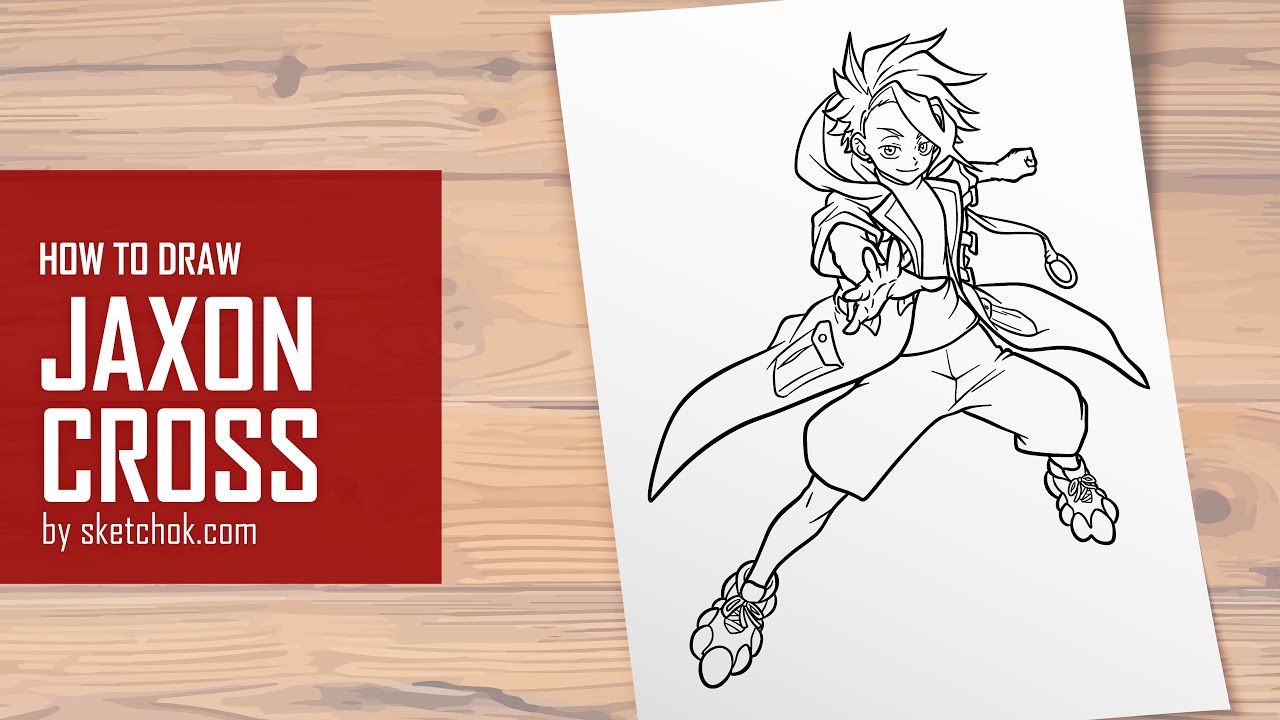 Draw Jaxon Cross Before His Next Battle in Beyblade X! 🛞