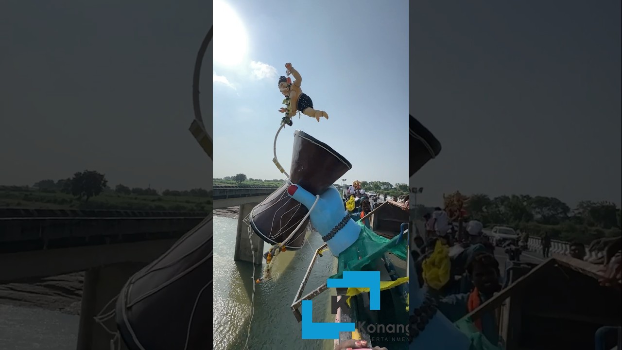 Ganesh Visarjan 2024 #ganpati #Ganesh nimajjanam 2024 #ganpatibappamorya #ganpati Visarjan 2024