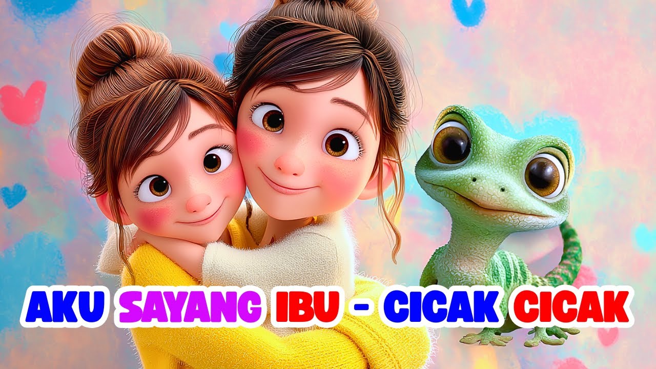 Satu Satu Aku Sayang Ibu ❤️ Sayang Semuanya - Cicak Cicak di Dinding & Lagu Anak Indonesia Lainnya