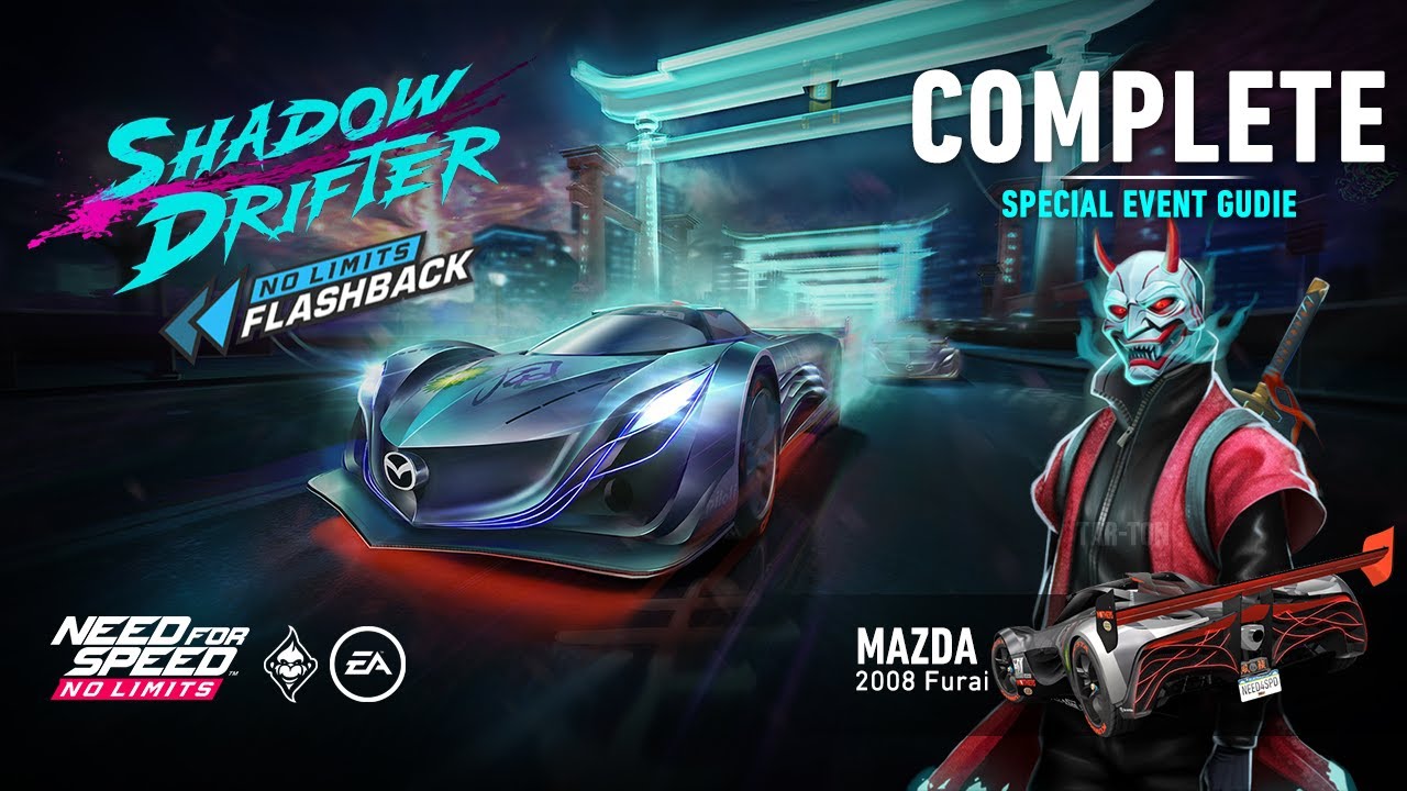 Need For Speed: No Limits | 2008 Mazda Furai (Shadow Drifter  | Complete Special Event - Flashback)