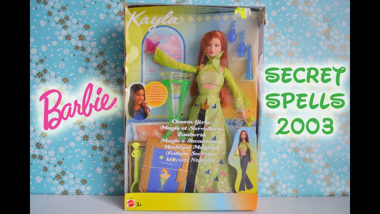 Barbie Kayla Secret Spells 2003 doll review (FR)