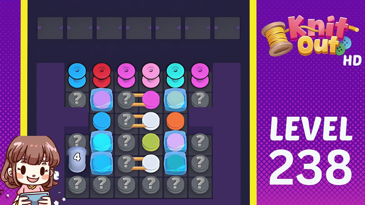Knit Out Level 238 Solution Walkthrough