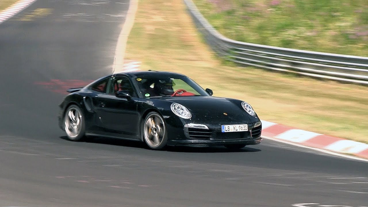 2014 Porsche 991 Turbo & 991 Turbo S Cabriolet testing on the Nürburgring!