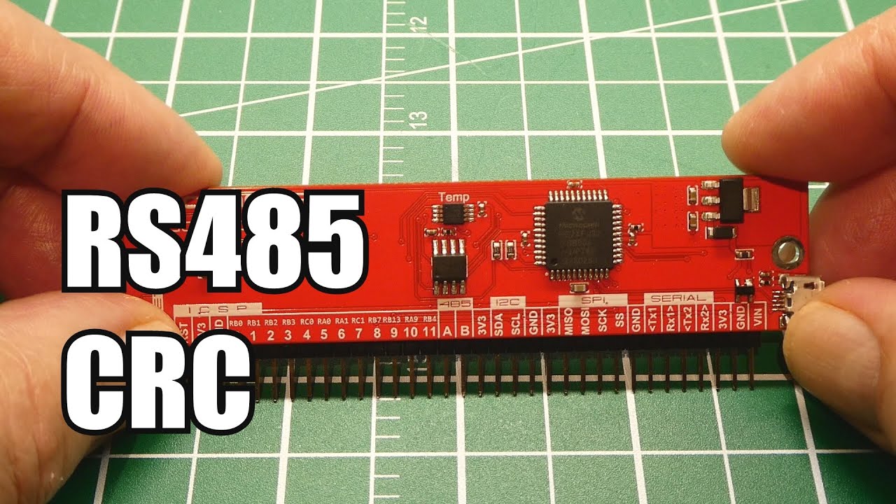 CRC Error Detection / Modbus 16 Bit CRC / RS485