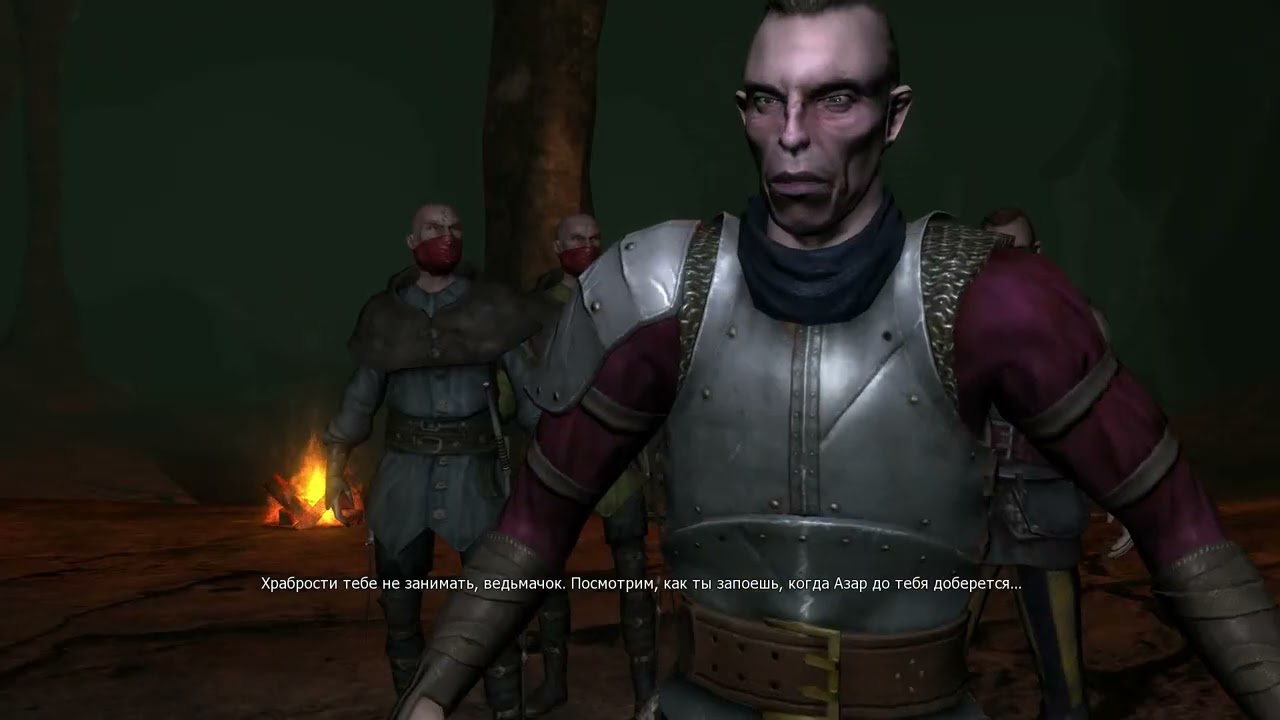Ведьмак(Witcher) - Спасение Абигайл от толпы. Сражение со Зверем.