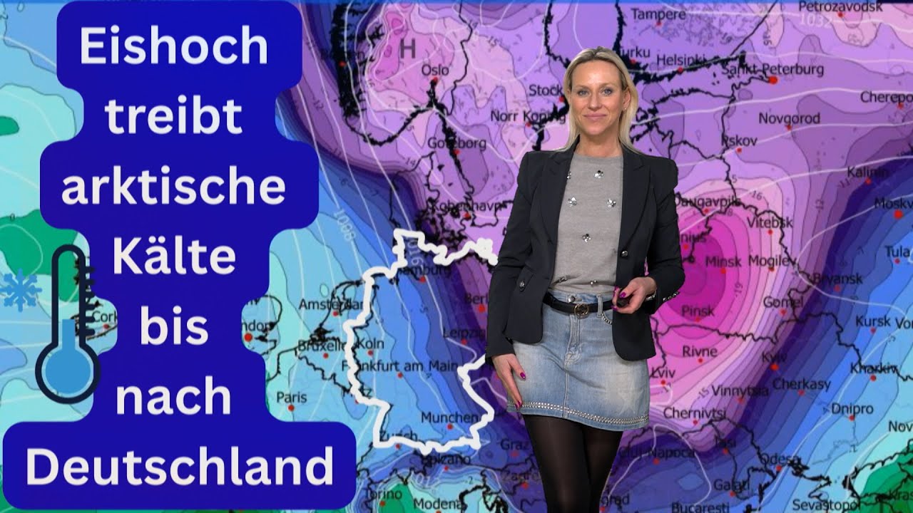 Eishoch schaufelt arktische Kälte nach Deutschland: Wettermodelle sehen bis -15 Grad