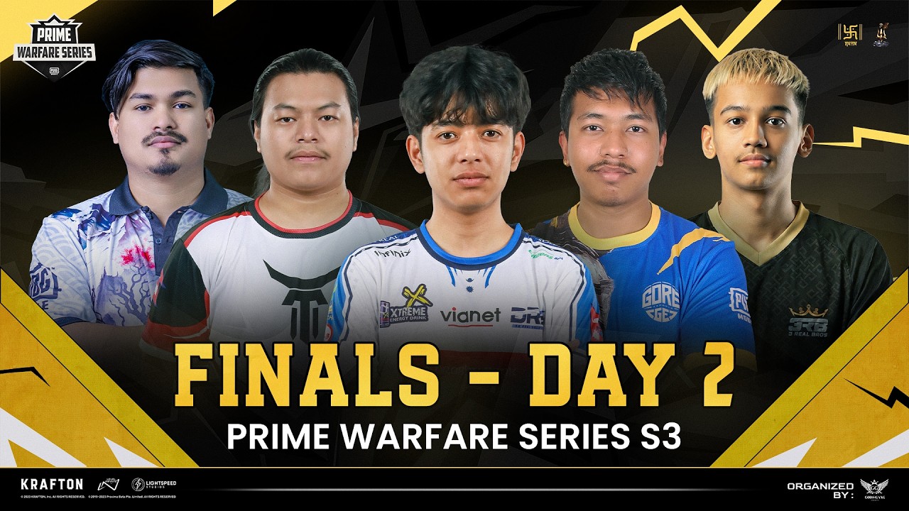 [ NP ] PRIME WARFARE SERIES S3 | FINAL DAY 2 | FT -  @mrDanavG   #drs #nepx #t2k #yj #tgb #hlx #4dm