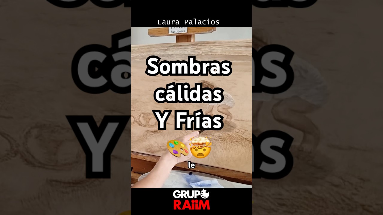 Sombras c&aacute;lidas y fr&iacute;as 🎨🤯 #TeoriaDelColor #TipsDePintura #TutorialDePintura #PinturaAlOleo #Viral