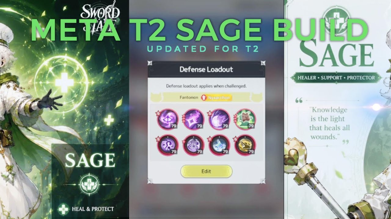 SWORD X STAFF  &mdash; META SAGE BUILDS T2