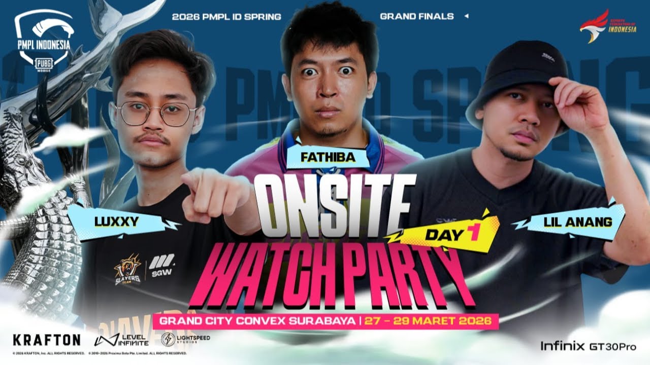 Day 1 - [WATCH PARTY] 2026 PMPL ID SPRING GF DAY 1 | BX, LUXXY, FATHIBA