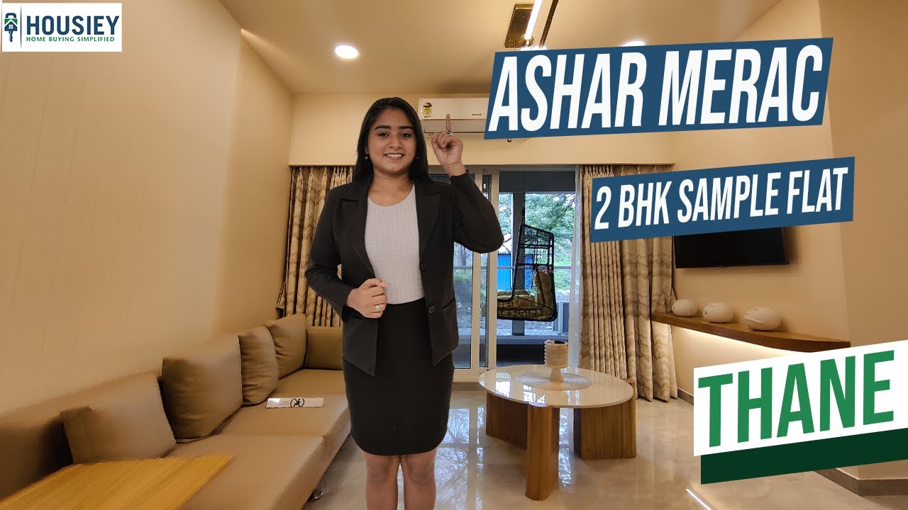 Ashar Merac Shree Nagar | 2 BHK Sample Flat Tour [2025] | Ashar Thane Project